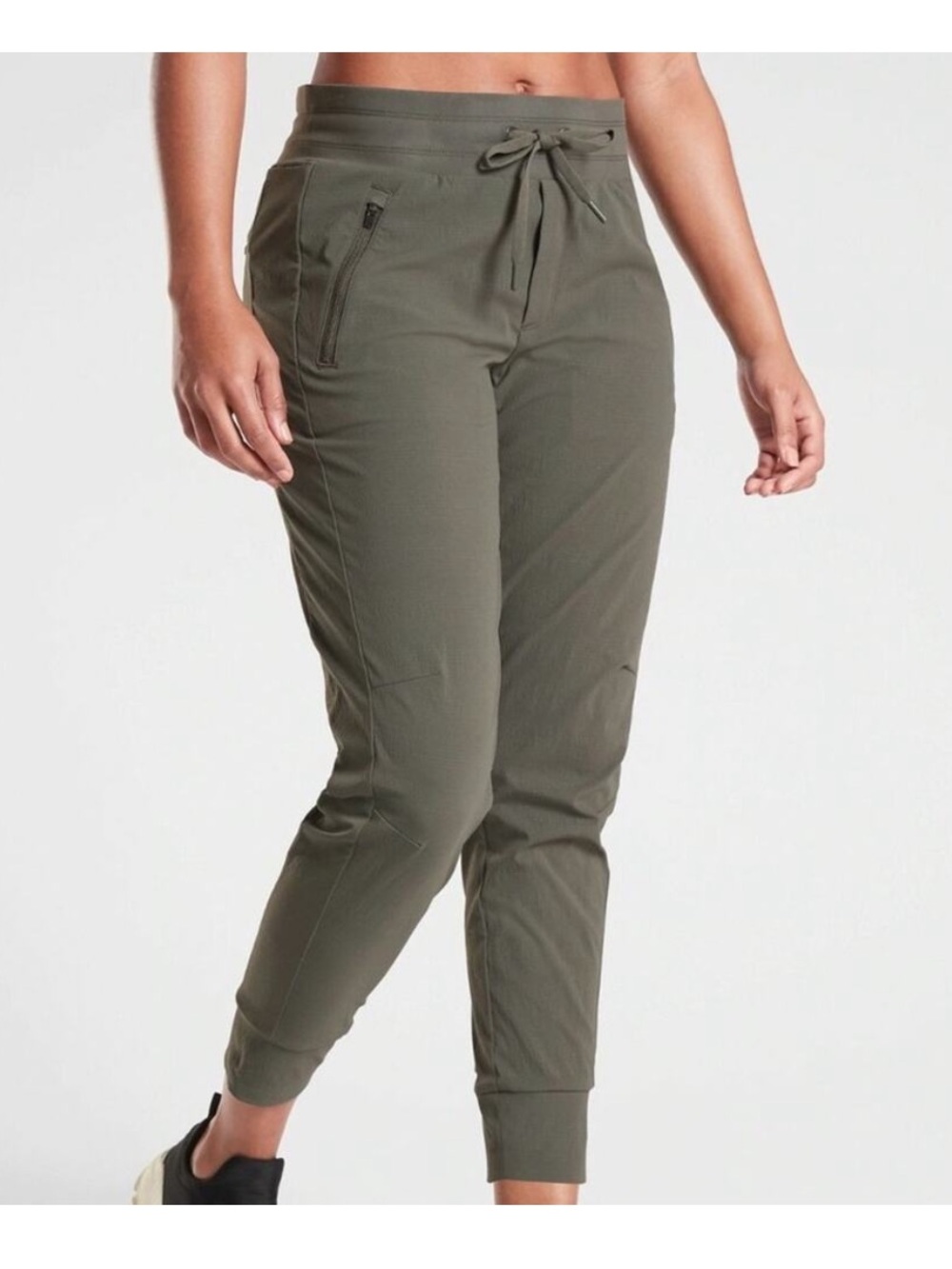 Athleta Trekkie North Joggers in Olive Green
